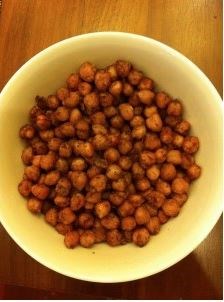Chickpea poppers