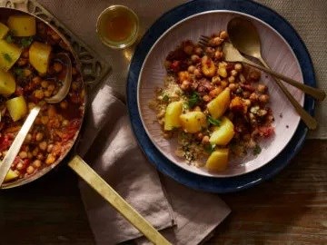 Chickpea-potato tagine