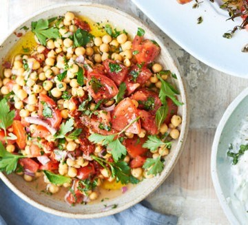Chickpea salad