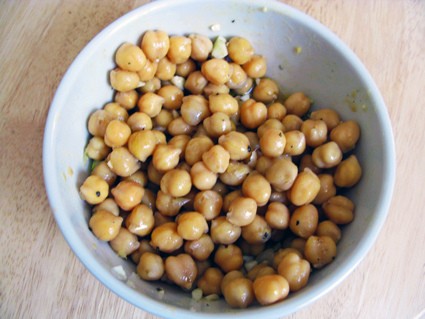 Chickpea salad