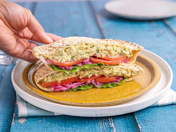 Chickpea salad sandwich
