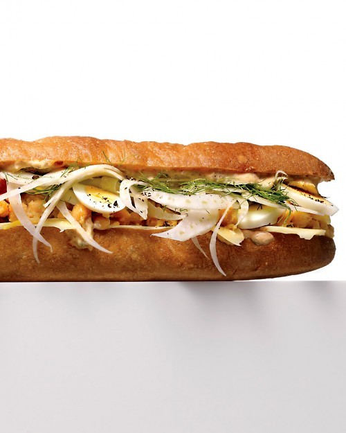 Chickpea sandwich