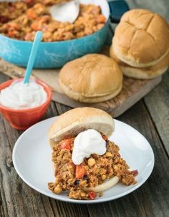 Chickpea sloppy Joes