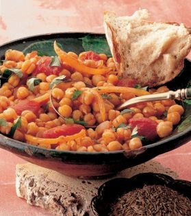 Chickpea tagine