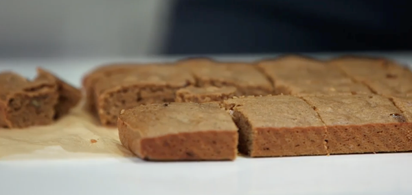 Chickpea-tahini blondies