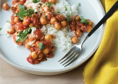 Chickpea tikka masala