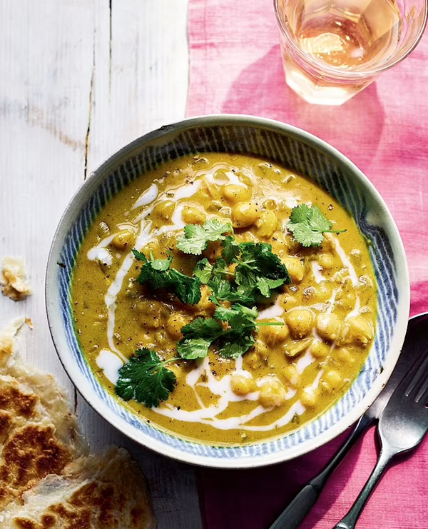 Chickpea, turmeric + coconut curry