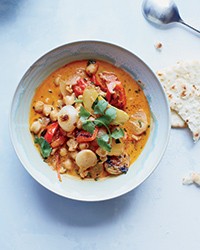 Chickpea vegetable stew