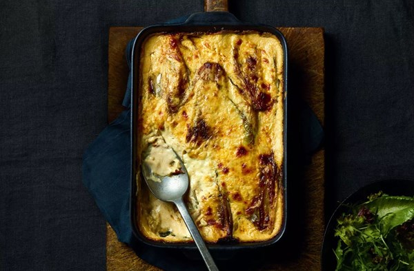 Chicory gratin