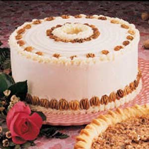 Chiffon nut cake