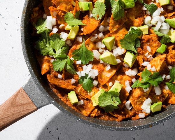 Chilaquiles rojos