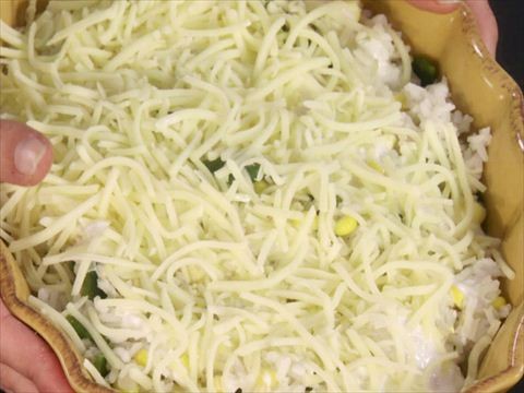 Chile and cheese rice