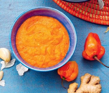Chile and herb paste (Ntorolo)