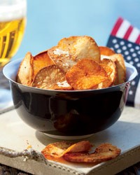 Chile-cheese yucca chips