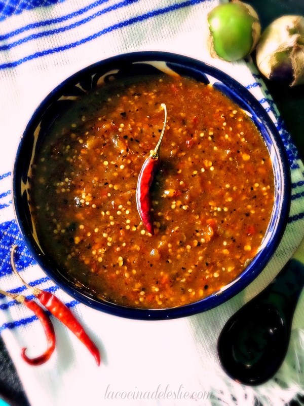 Chile de molcajete 