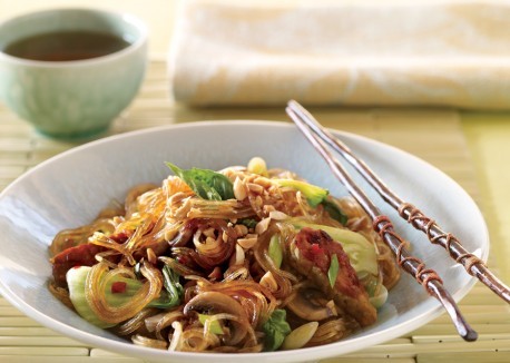 Chile-lime glass noodles