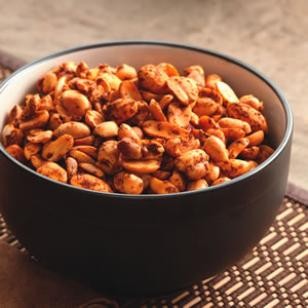 Chile-lime peanuts