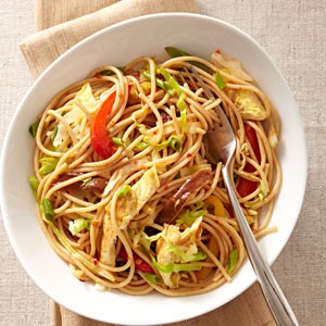 Chile-lime veggie noodles