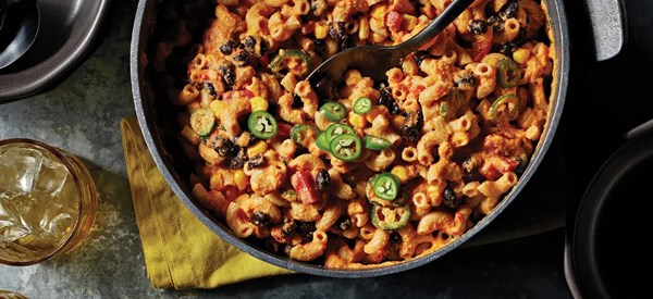 Chile mac and cheese [no-cheese sauce]