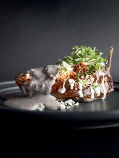 Chile relleno fideo
