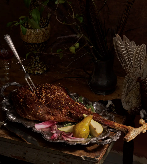 Chile-rubbed leg of venison [Matthew McClure]