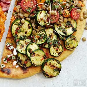 Chile zucchini topper