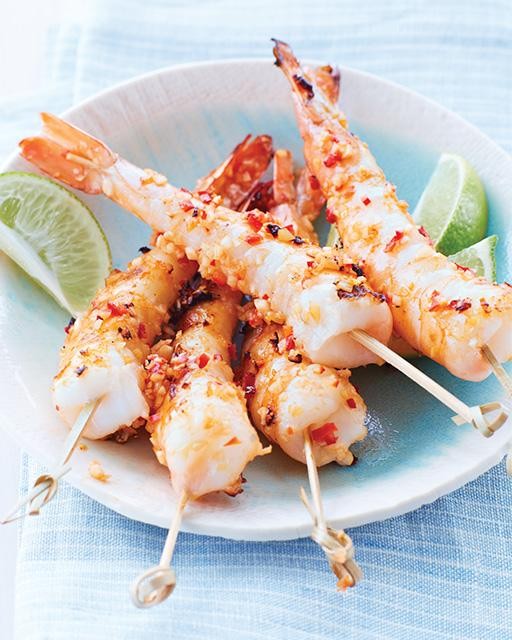 Chili & lemongrass shrimp