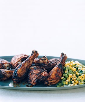Chili and honey chicken legs