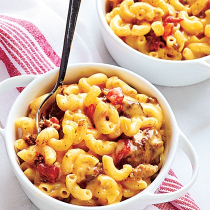 Chili-cheese mac