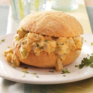 Chili chicken sandwiches