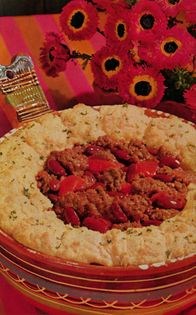Chili con carne pie
