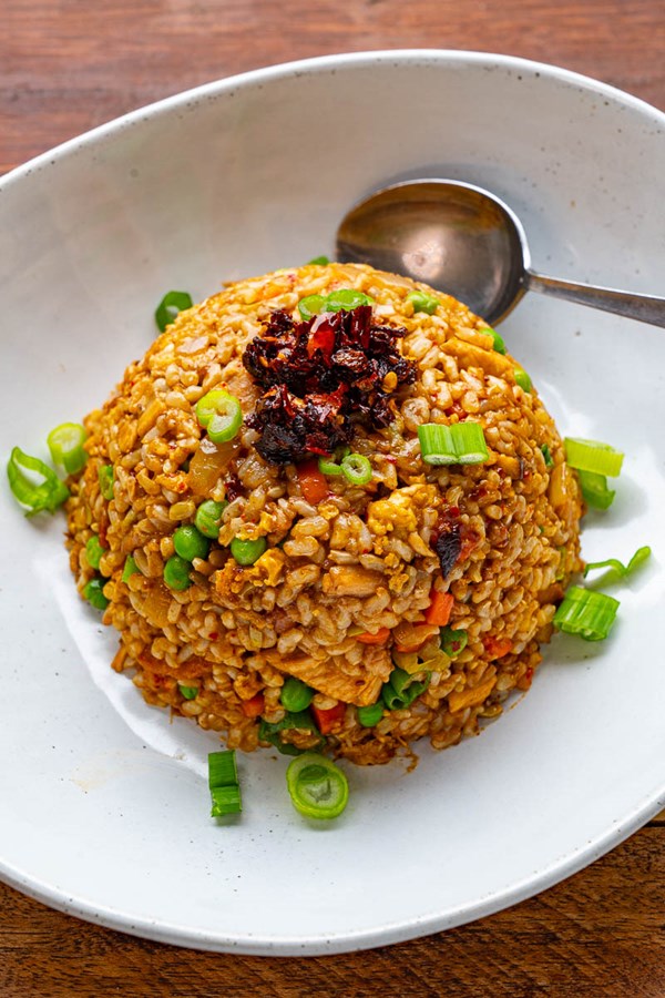 Chili crisp fried rice