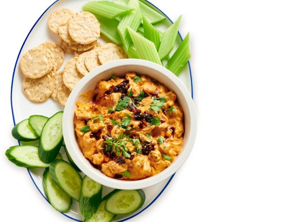 Chili crisp shrimp dip
