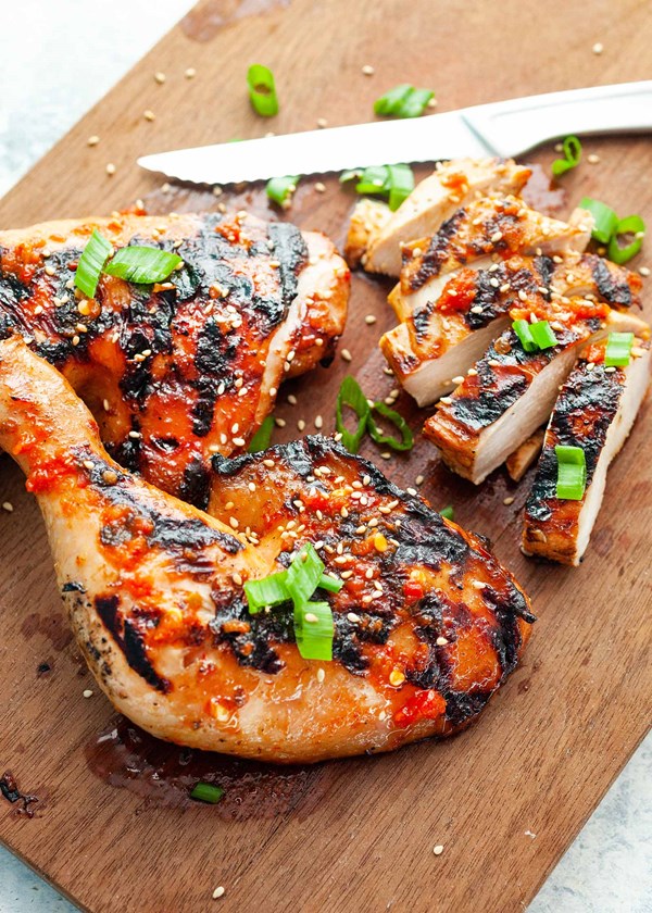 Chili garlic chicken