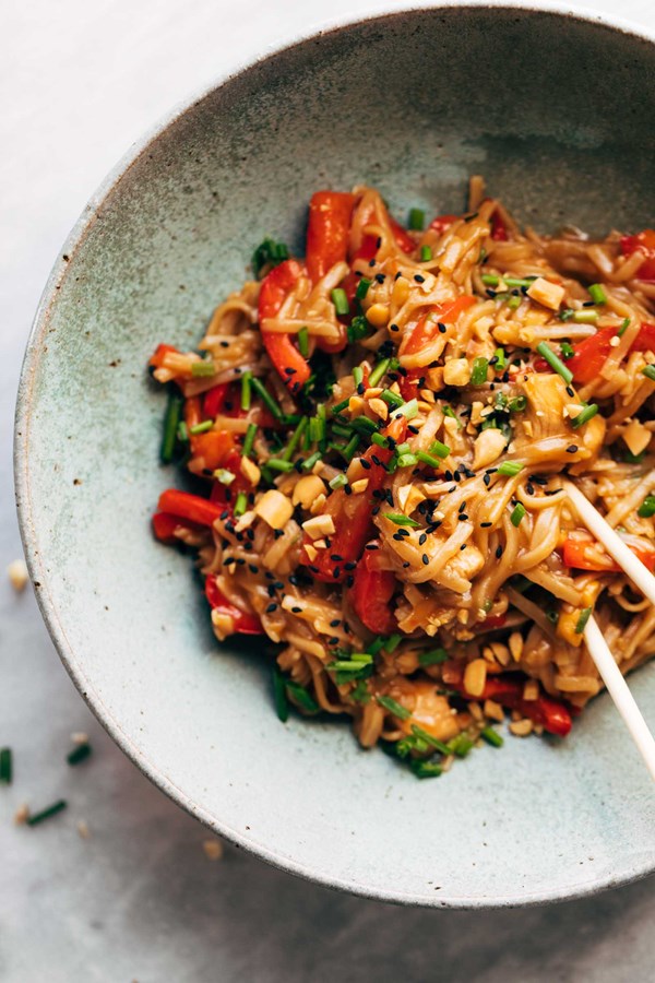 Chili garlic Instant Pot noodles