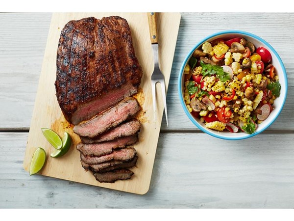 Chili-lime flank steak 