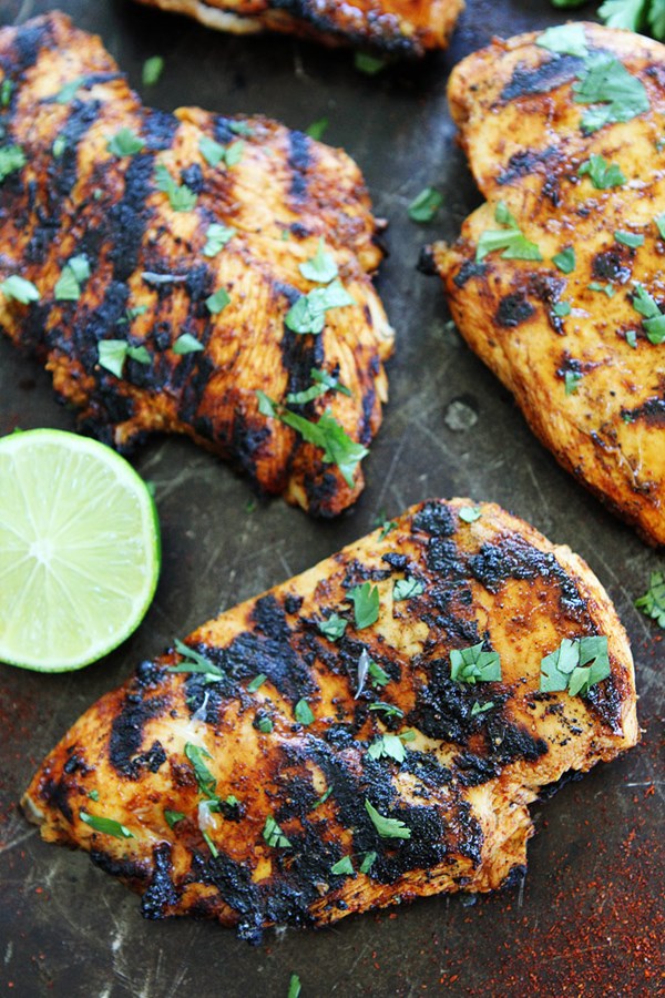 Chili lime grilled chicken