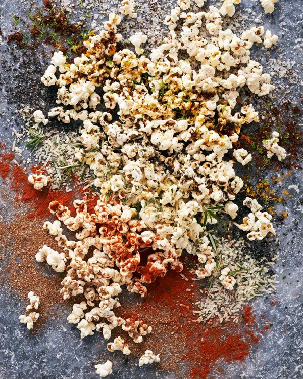 Chili-lime popcorn