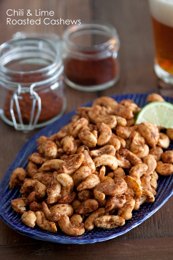 Chili lime roasted cashews