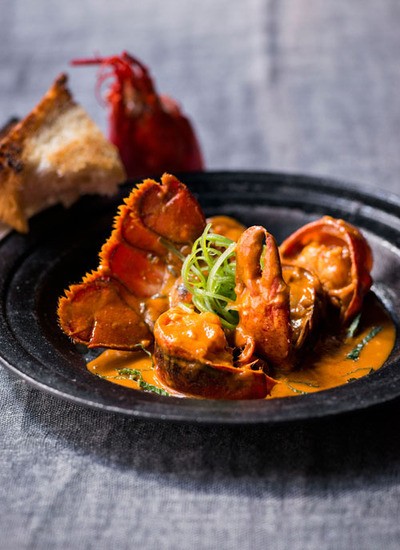 Chili lobster + Texas toast