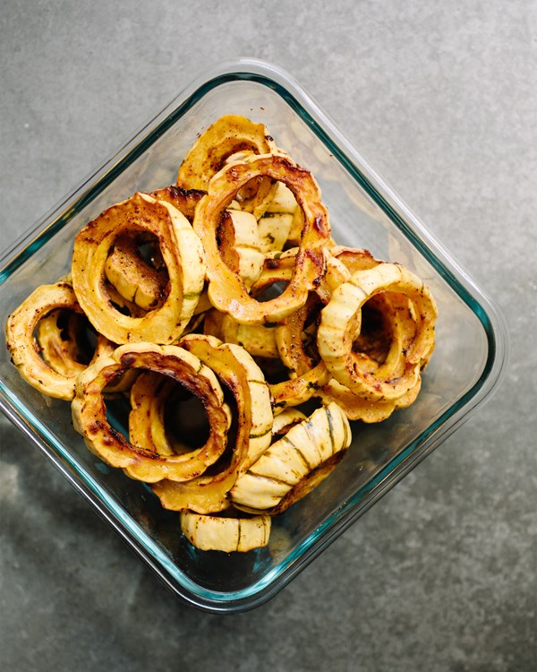 Chili maple delicata squash