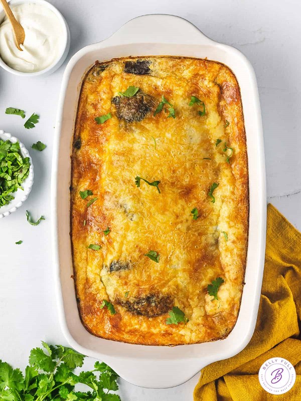 Chili relleno casserole