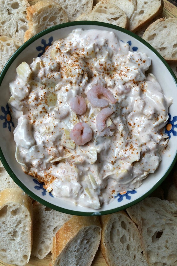 Chili-shrimp dip