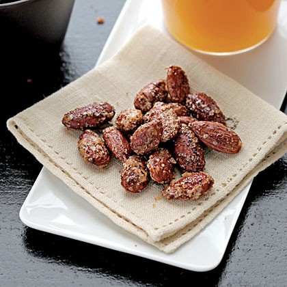 Chili-spiced almonds