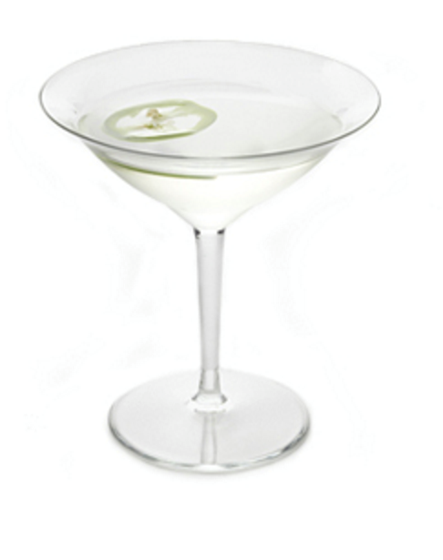 Chili vodka martini