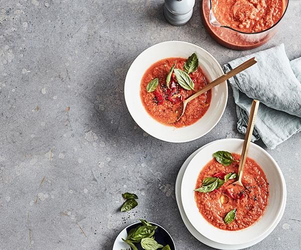 Chilled gazpacho