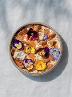 Chilled rice pudding