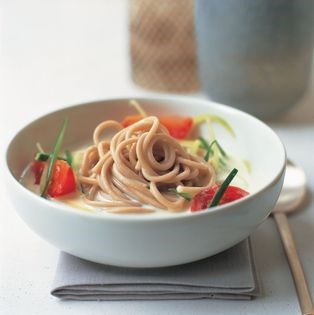 Chilled soya milk ramen