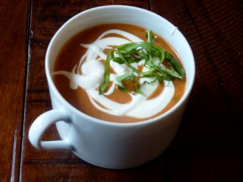 Chilled tomato soup