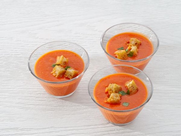 Chilled tomato soup
